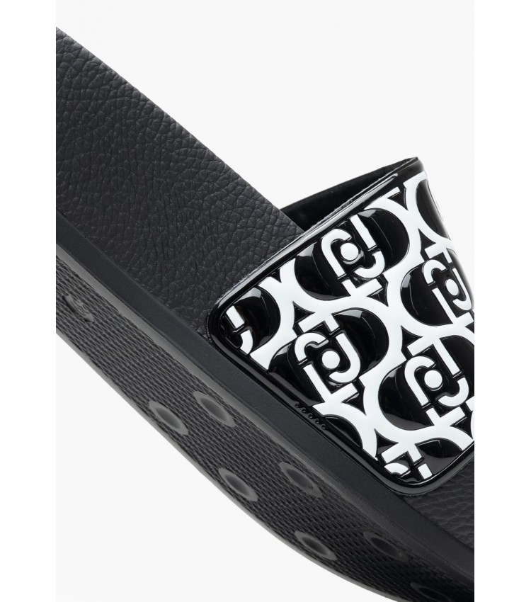 Women Platforms Low Mykonos Black Rubber Liu Jo Women Platforms Low Mykonos Black Rubber Liu Jo