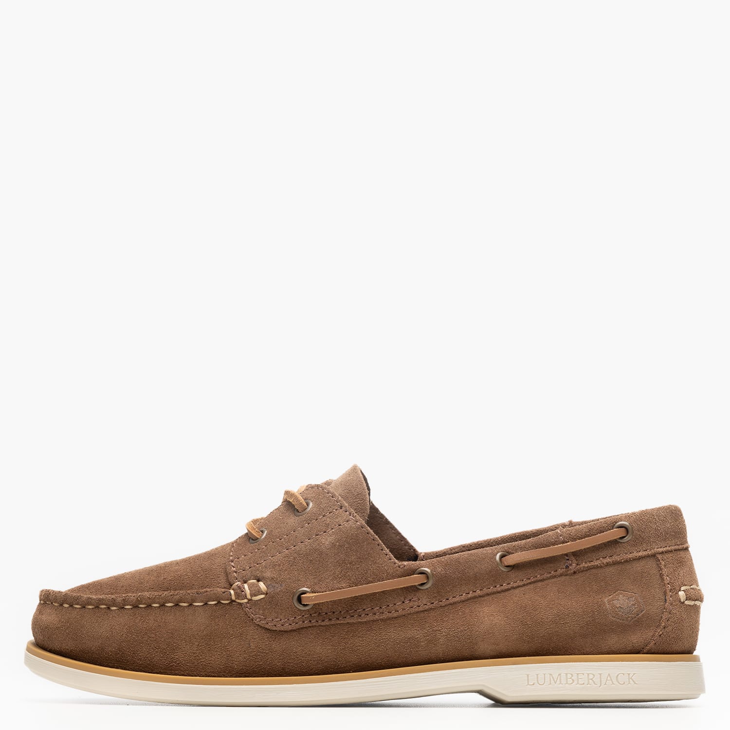 Men Sailing shoes Navigator.CN Brown Buckskin Lumberjack