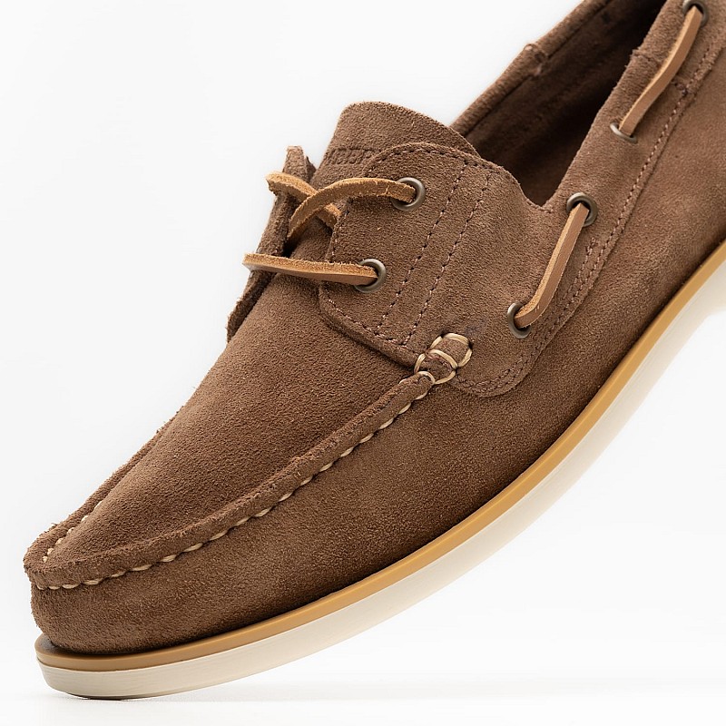 Men Sailing shoes Navigator.CN Brown Buckskin Lumberjack