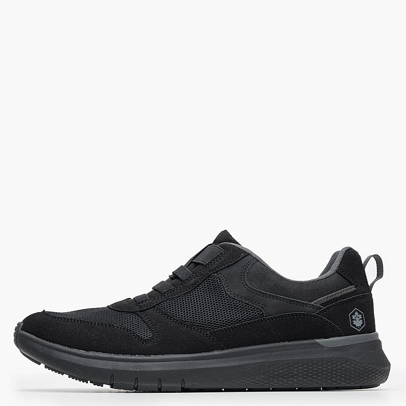 Men Casual Shoes Neil Black ECOleather-Fabric Lumberjack