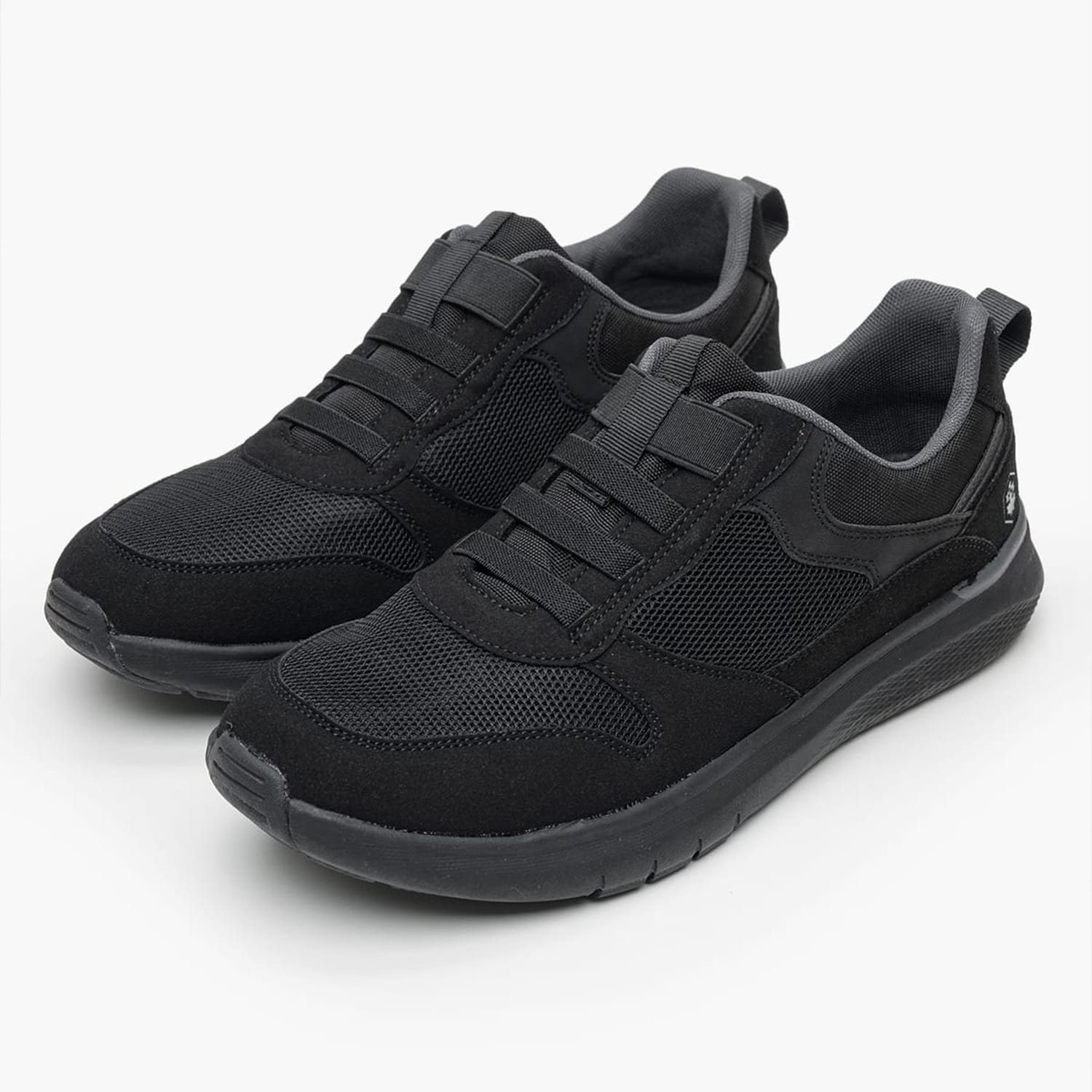 Men Casual Shoes Neil Black ECOleather-Fabric Lumberjack Men Casual Shoes Neil Black ECOleather-Fabric Lumberjack