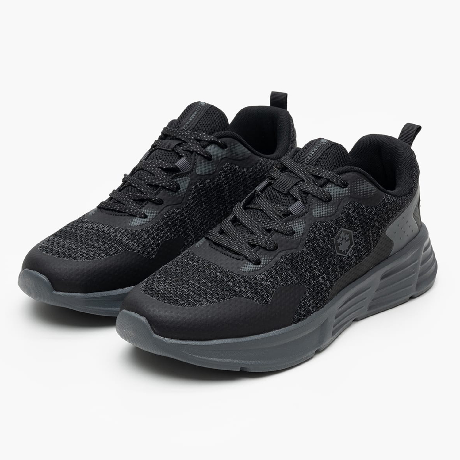 Men Casual Shoes Sanji Black Fabric Lumberjack Men Casual Shoes Sanji Black Fabric Lumberjack