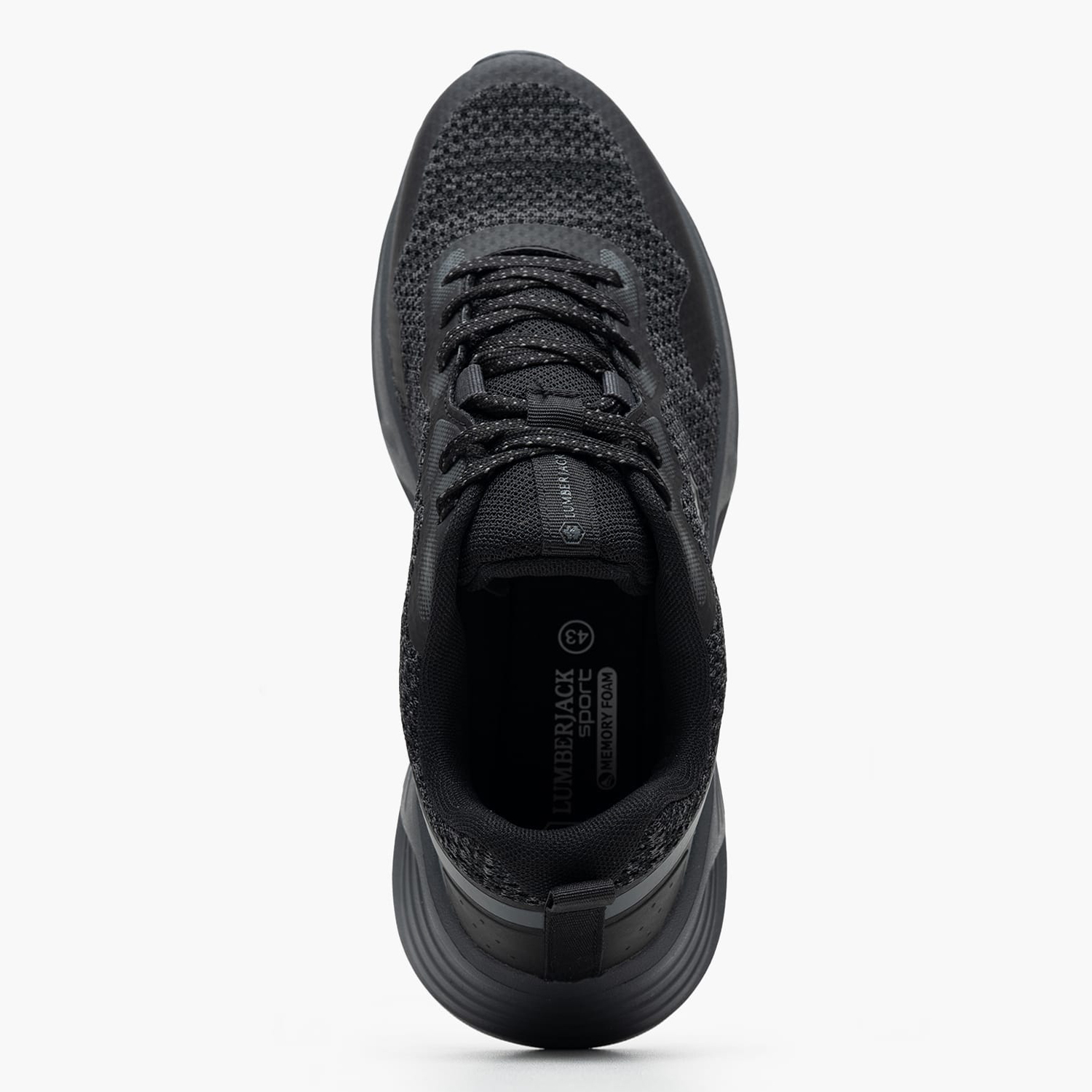 Men Casual Shoes Sanji Black Fabric Lumberjack Men Casual Shoes Sanji Black Fabric Lumberjack