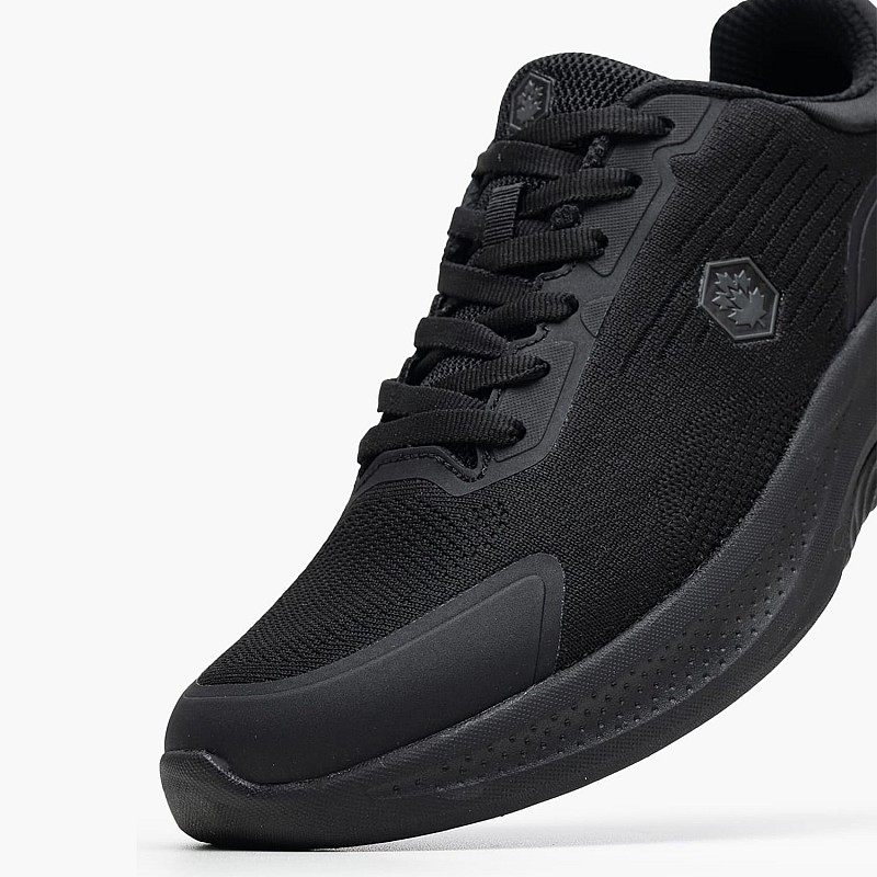 Men Casual Shoes Sport.Close Black Fabric Lumberjack