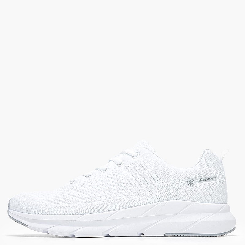 Women Casual Shoes Sport.Connect White Fabric Lumberjack