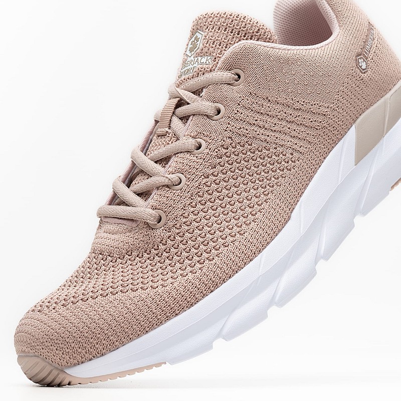 Women Casual Shoes Sport.Connect Pink Fabric Lumberjack