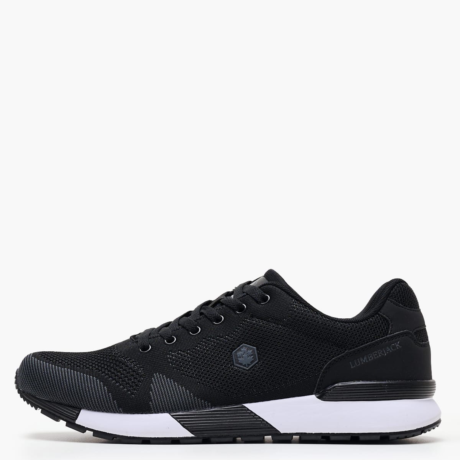 Men Casual Shoes Vendor Black Fabric Lumberjack Men Casual Shoes Vendor Black Fabric Lumberjack
