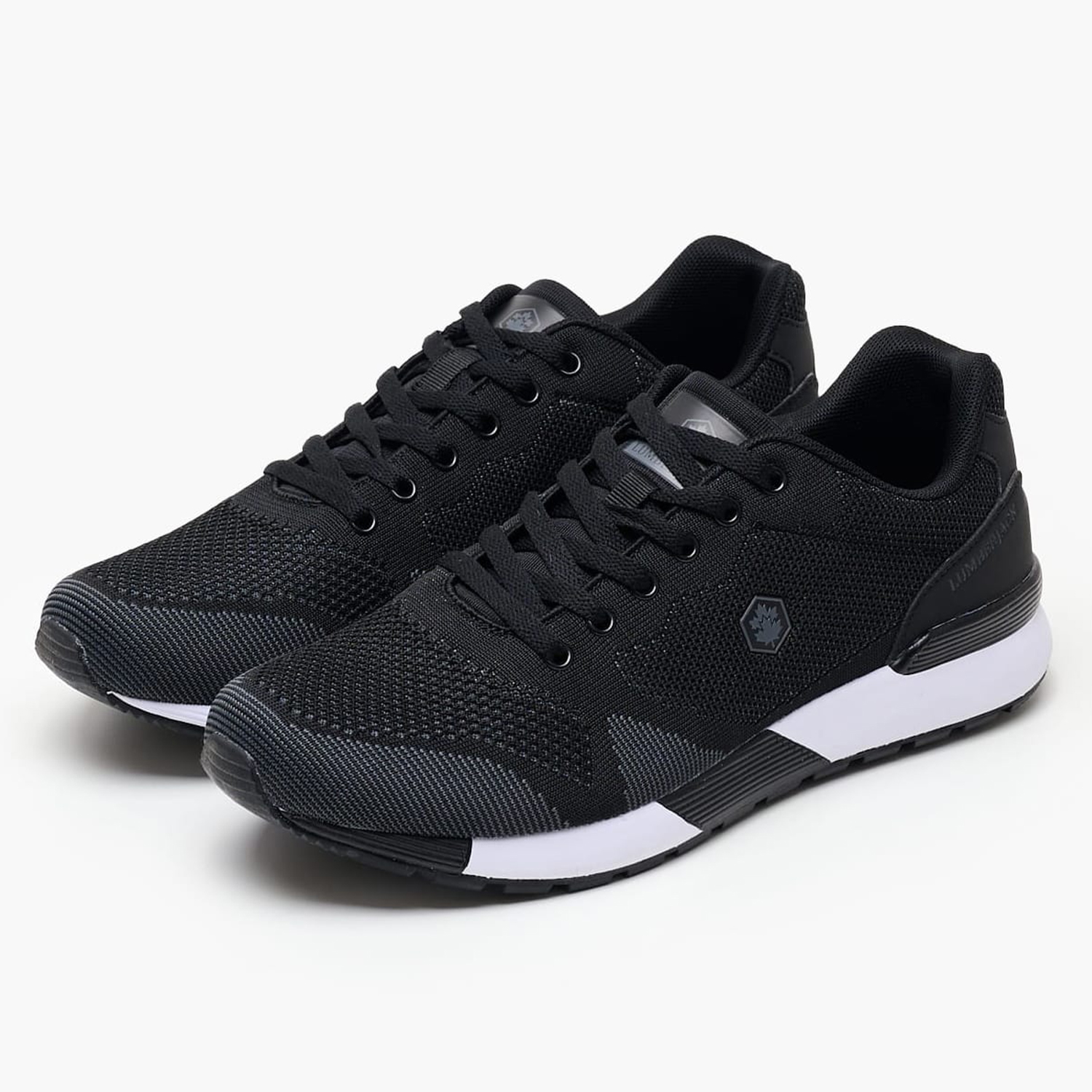 Men Casual Shoes Vendor Black Fabric Lumberjack Men Casual Shoes Vendor Black Fabric Lumberjack