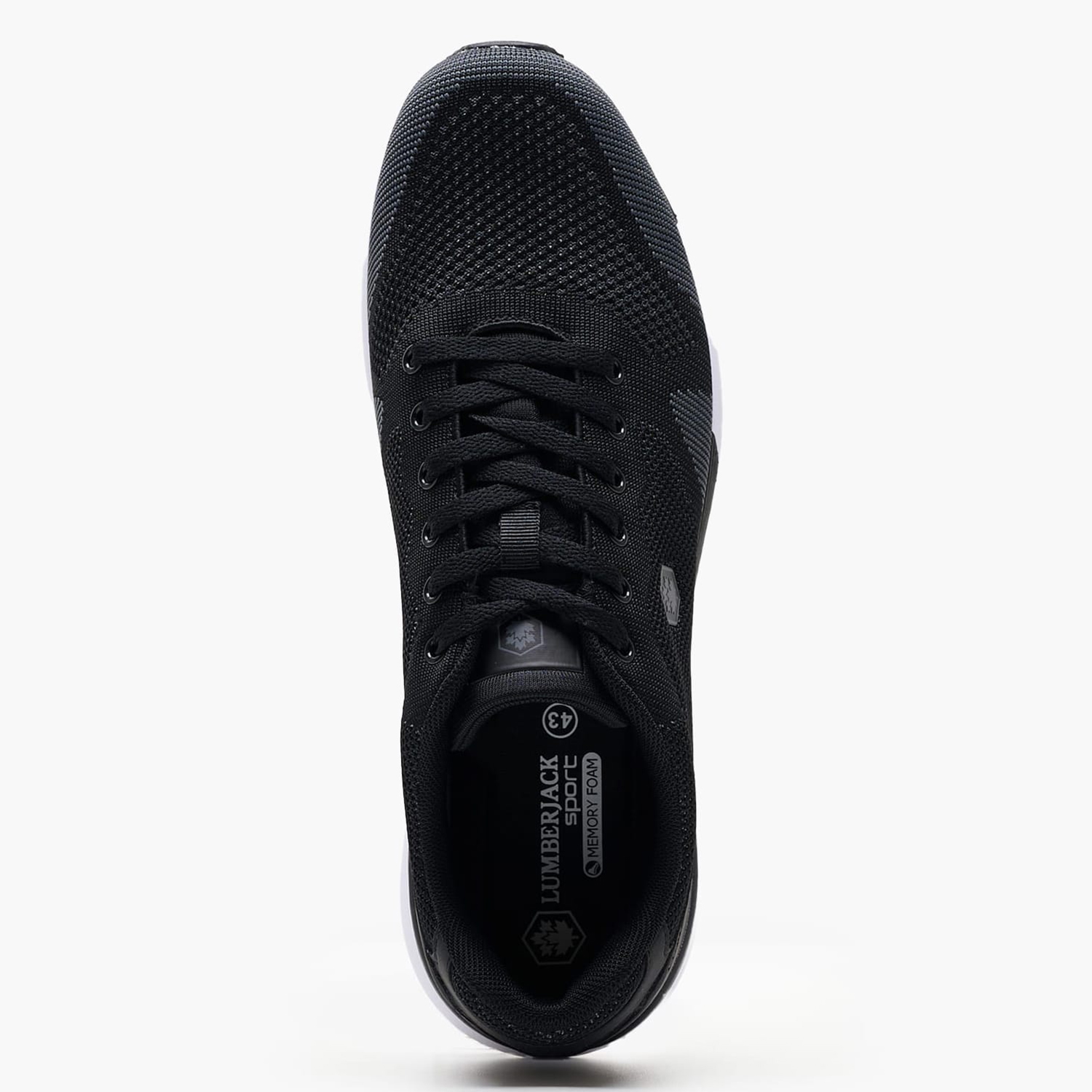 Men Casual Shoes Vendor Black Fabric Lumberjack Men Casual Shoes Vendor Black Fabric Lumberjack