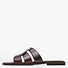 Women Flats 04.035 Brown Leather MAKIS KOTRIS Women Flats 04.035 Brown Leather MAKIS KOTRIS