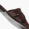 Women Flats 04.035 Brown Leather MAKIS KOTRIS Women Flats 04.035 Brown Leather MAKIS KOTRIS