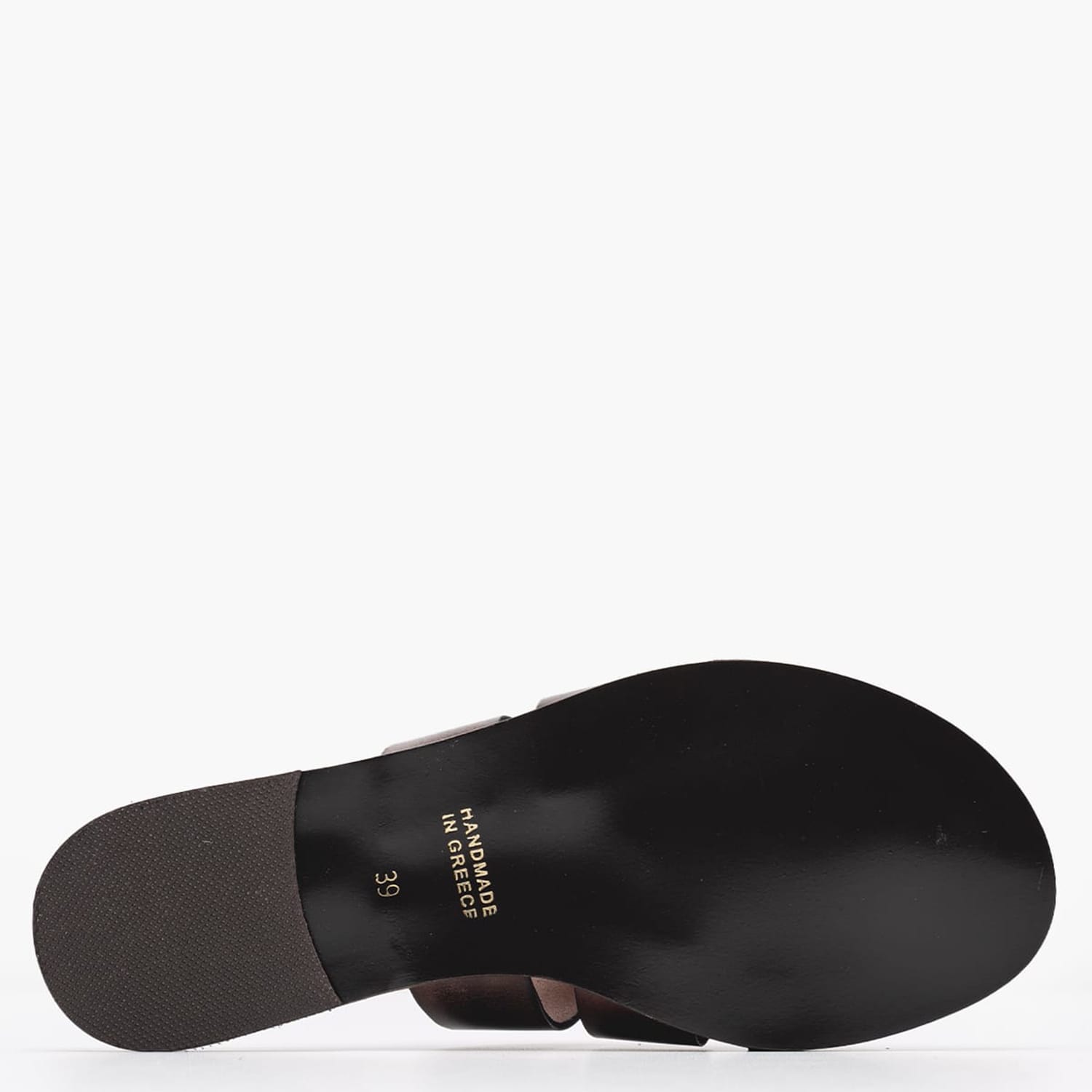 Women Flats 04.035 Brown Leather MAKIS KOTRIS Women Flats 04.035 Brown Leather MAKIS KOTRIS