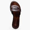 Women Flats 04.057 Brown Leather MAKIS KOTRIS Women Flats 04.057 Brown Leather MAKIS KOTRIS