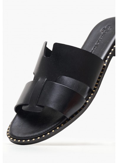 Γυναικείες Μπότες 550 Μαύρο ECOleather Mortoglou
