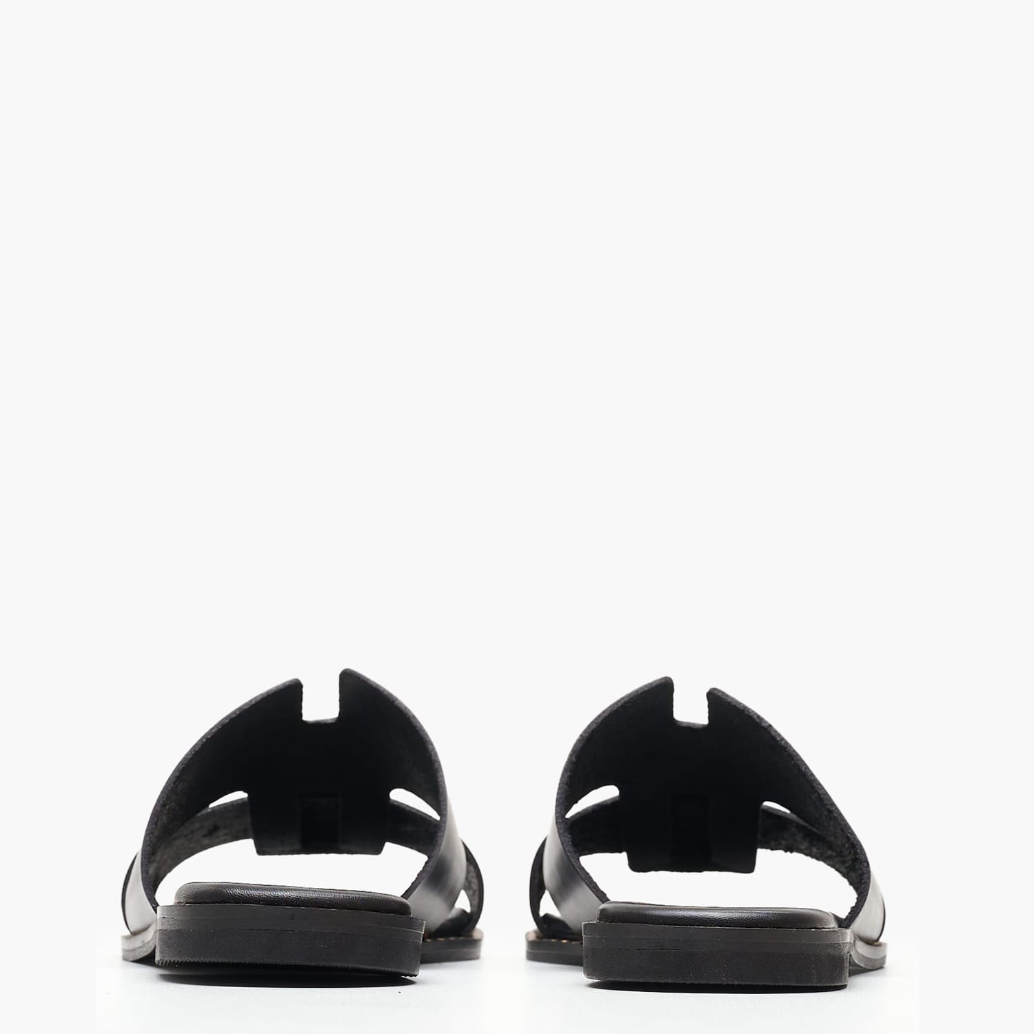 Women Flats 04.555 Black Leather MAKIS KOTRIS Women Flats 04.555 Black Leather MAKIS KOTRIS
