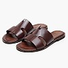 Women Flats 04.555 Brown Leather MAKIS KOTRIS Women Flats 04.555 Brown Leather MAKIS KOTRIS