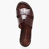 Women Flats 04.555 Brown Leather MAKIS KOTRIS Women Flats 04.555 Brown Leather MAKIS KOTRIS
