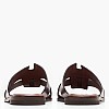 Women Flats 04.555 Brown Leather MAKIS KOTRIS Women Flats 04.555 Brown Leather MAKIS KOTRIS