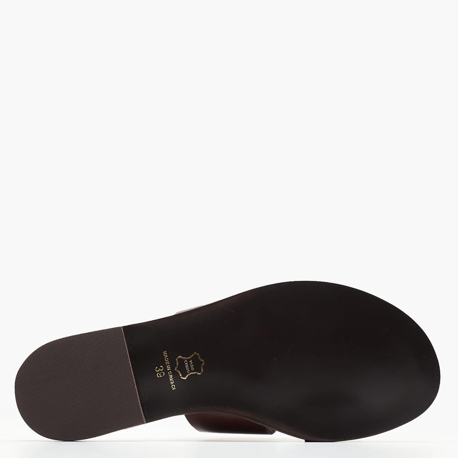 Women Flats 04.555 Brown Leather MAKIS KOTRIS Women Flats 04.555 Brown Leather MAKIS KOTRIS
