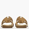 Women Flats 04.555 Gold Leather MAKIS KOTRIS Women Flats 04.555 Gold Leather MAKIS KOTRIS