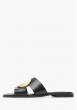 Γυναικεία Flats 04.631 Μαύρο Δέρμα Makis Kotris