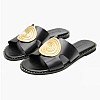 Women Flats 04.631 Black Leather MAKIS KOTRIS Women Flats 04.631 Black Leather MAKIS KOTRIS