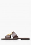 Γυναικεία Flats 04.631 Καφέ Δέρμα Makis Kotris