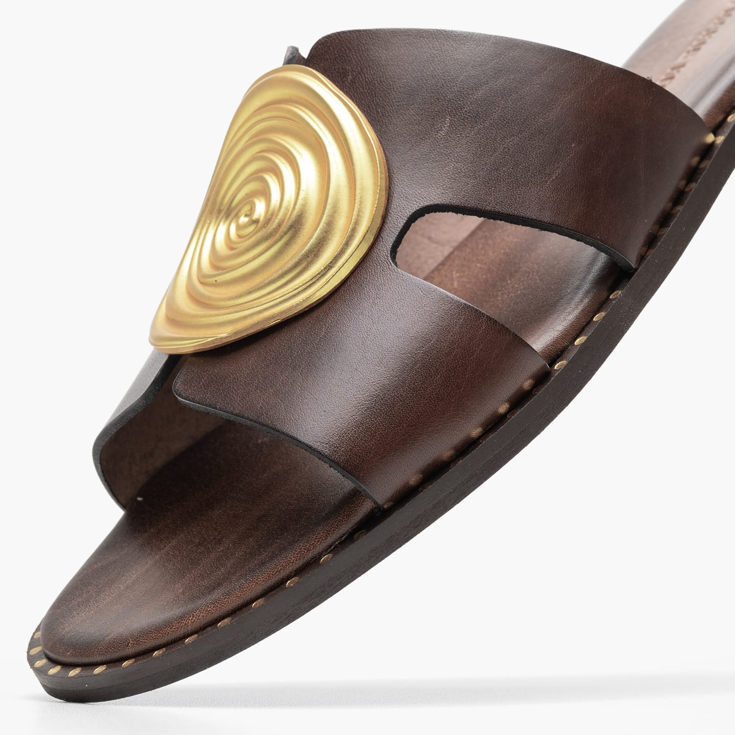 Γυναικεία Flats 04.631 Καφέ Δέρμα Makis Kotris