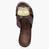 Women Flats 04.631 Brown Leather MAKIS KOTRIS Women Flats 04.631 Brown Leather MAKIS KOTRIS