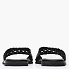 Women Flats 04.902X Black Leather MAKIS KOTRIS