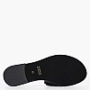 Women Flats 04.902X Black Leather MAKIS KOTRIS