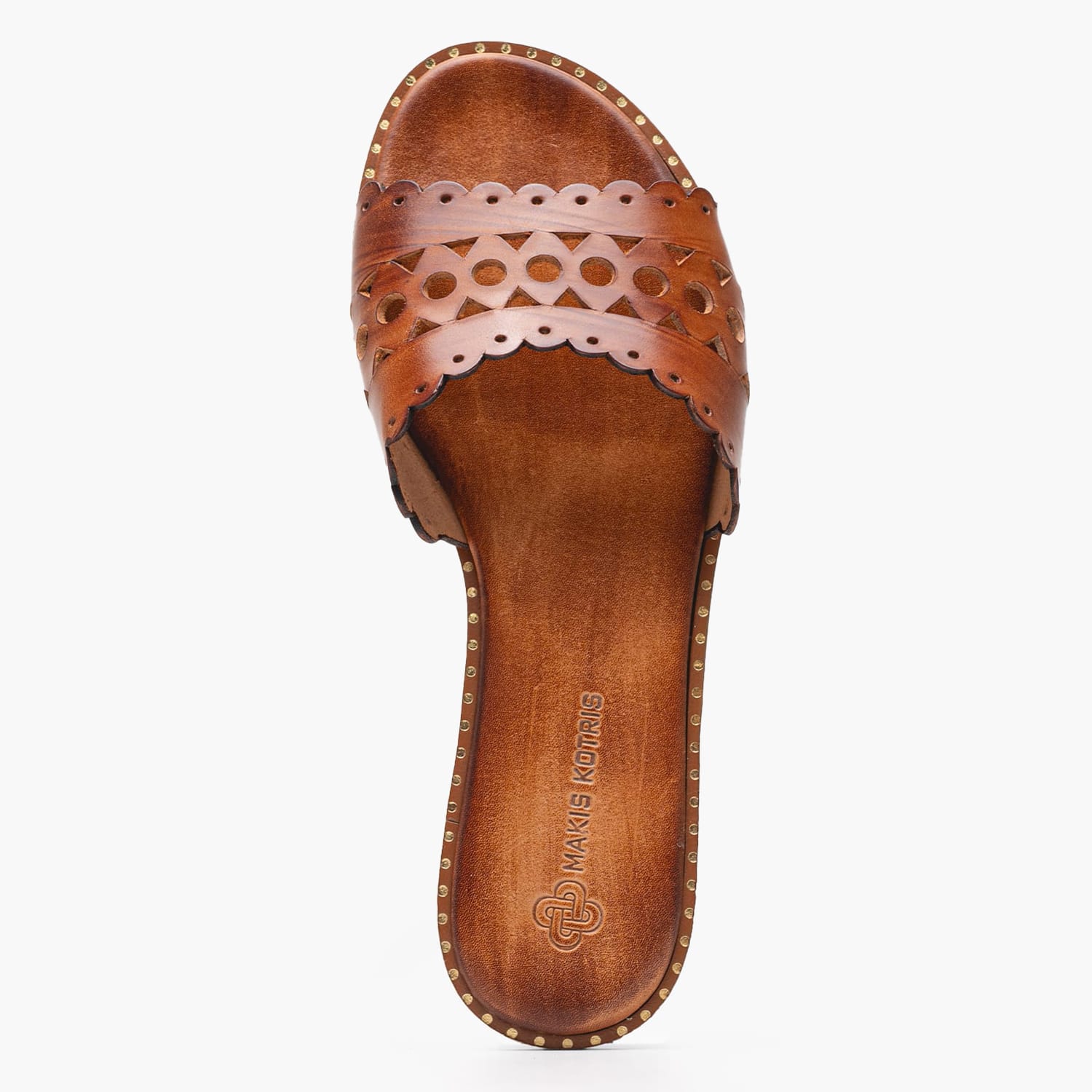 Γυναικεία Flats 04.902X Ταμπά Δέρμα Makis Kotris Γυναικεία Flats 04.902X Ταμπά Δέρμα Makis Kotris