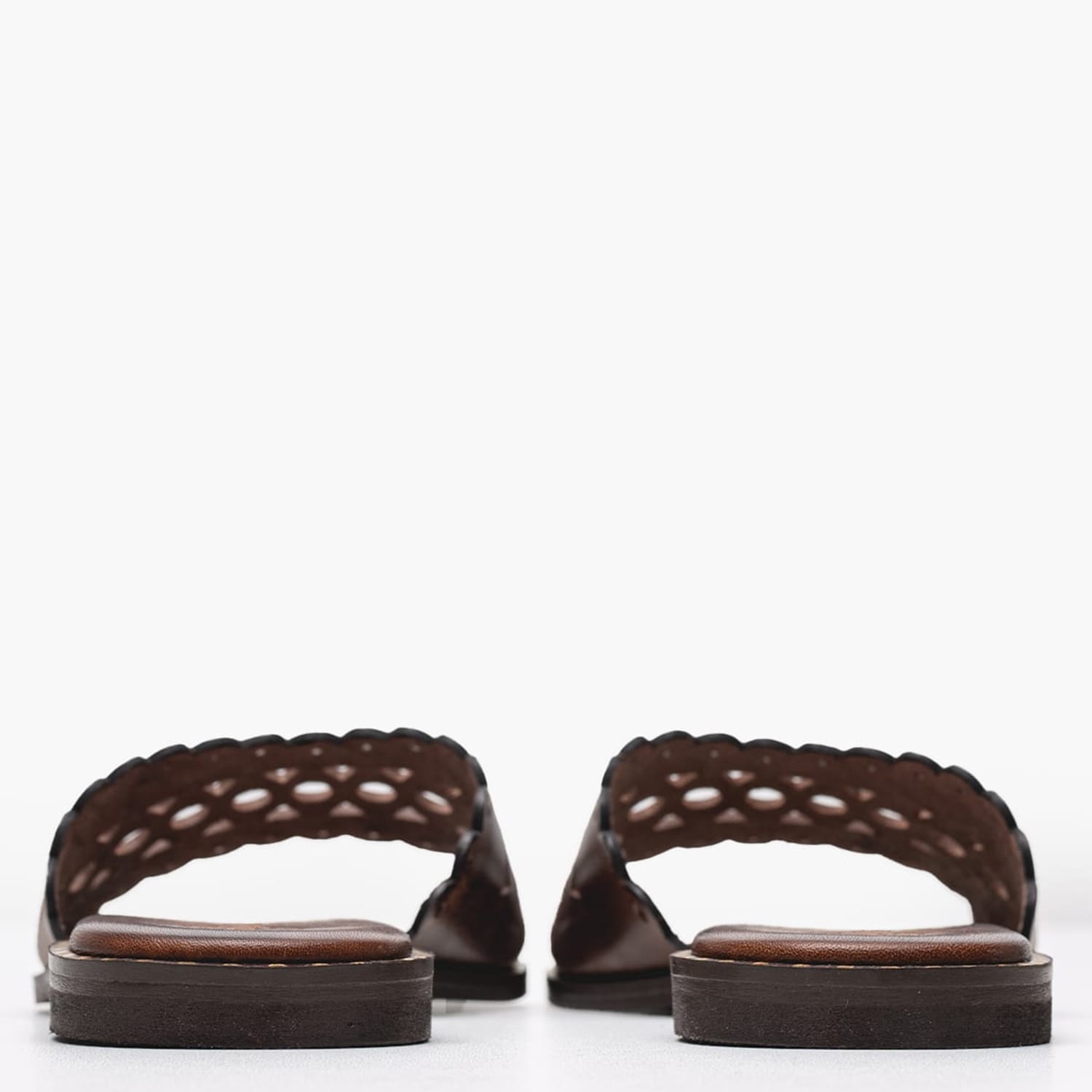 Γυναικεία Flats 04.902X Καφέ Δέρμα Makis Kotris
