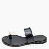 Women Flats 04.904 Black Leather MAKIS KOTRIS Women Flats 04.904 Black Leather MAKIS KOTRIS