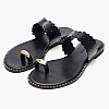 Women Flats 04.904 Black Leather MAKIS KOTRIS Women Flats 04.904 Black Leather MAKIS KOTRIS