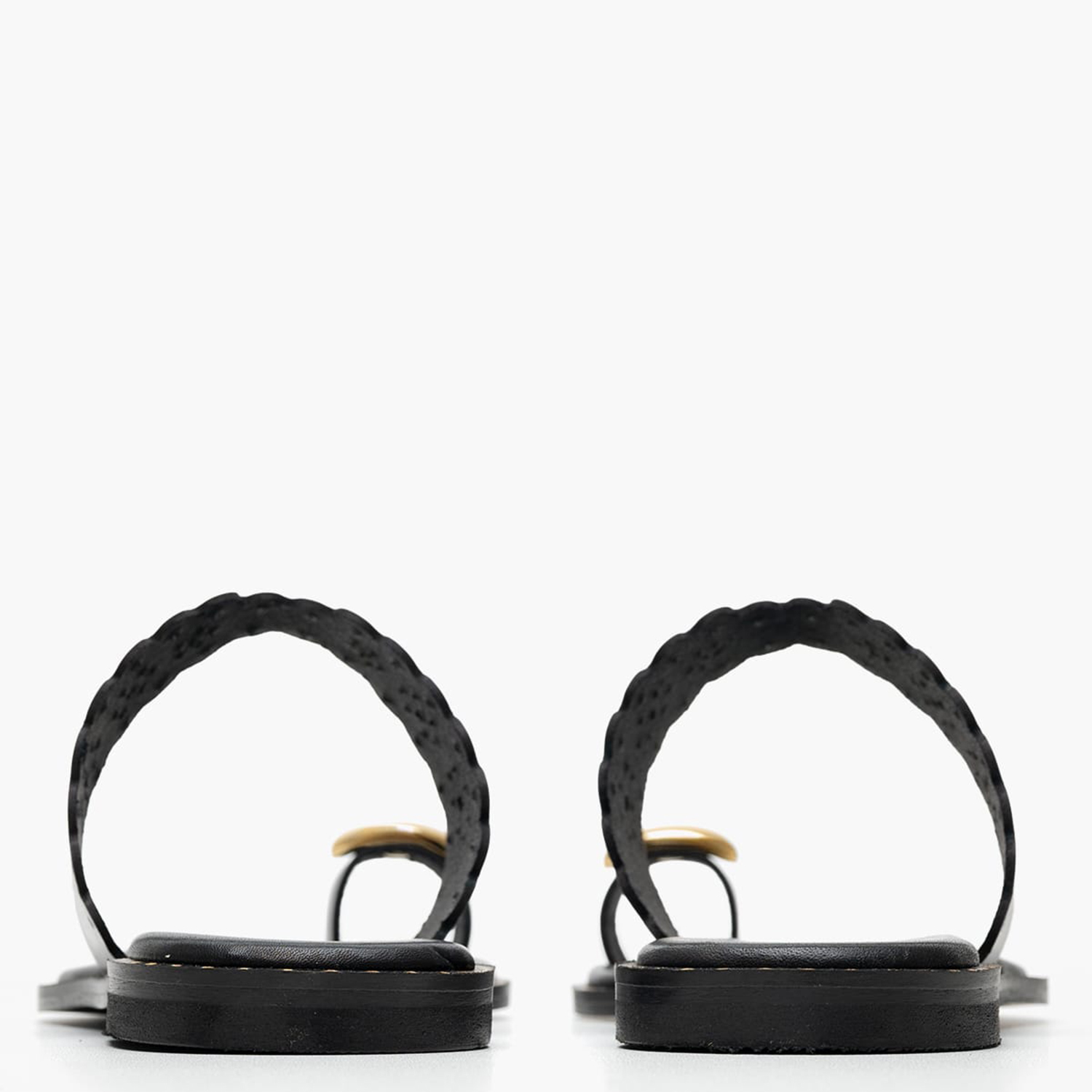 Women Flats 04.904 Black Leather MAKIS KOTRIS Women Flats 04.904 Black Leather MAKIS KOTRIS
