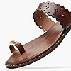 Women Flats 04.904 Brown Leather MAKIS KOTRIS Women Flats 04.904 Brown Leather MAKIS KOTRIS