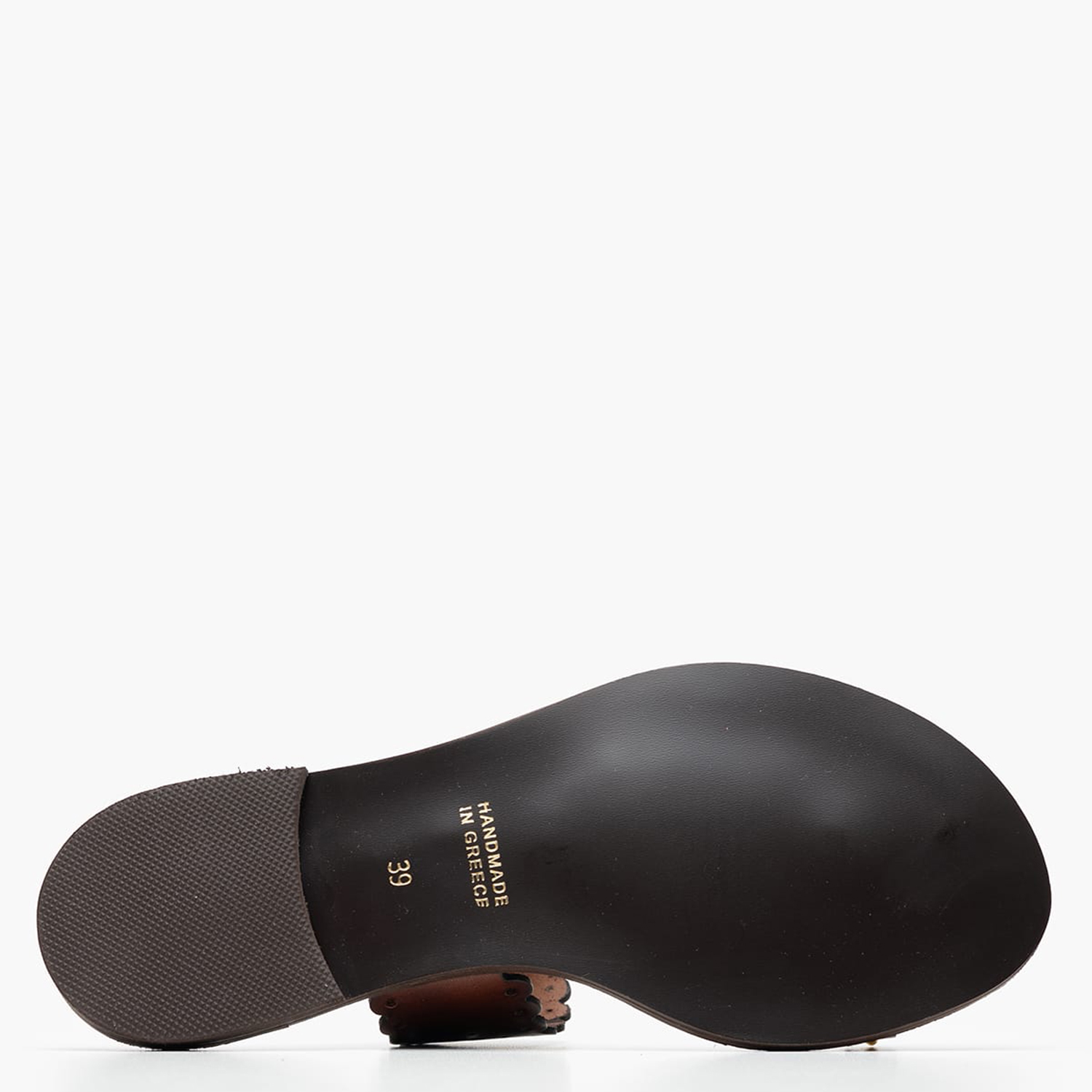 Women Flats 04.904 Brown Leather MAKIS KOTRIS Women Flats 04.904 Brown Leather MAKIS KOTRIS