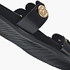 Women Flats 14.857 Black Leather MAKIS KOTRIS Women Flats 14.857 Black Leather MAKIS KOTRIS