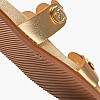 Women Flats 14.857 Gold Leather MAKIS KOTRIS Women Flats 14.857 Gold Leather MAKIS KOTRIS