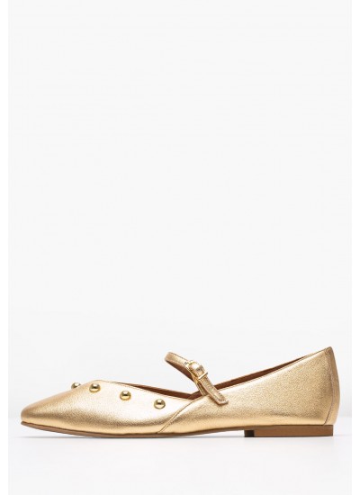 Γυναικείες Μπαλαρίνες Elastic.Ballerina Μαύρο Δέρμα Tommy Hilfiger