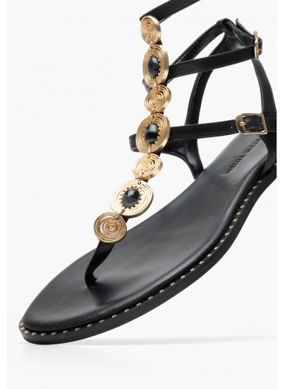 Γυναικεία Παπούτσια Casual Ziane.Platform Μαύρο Δέρμα Lacoste