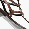 Women Flats K.070 Brown Leather MAKIS KOTRIS Women Flats K.070 Brown Leather MAKIS KOTRIS