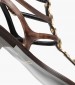 Women Flats K.070 Brown Leather MAKIS KOTRIS Women Flats K.070 Brown Leather MAKIS KOTRIS