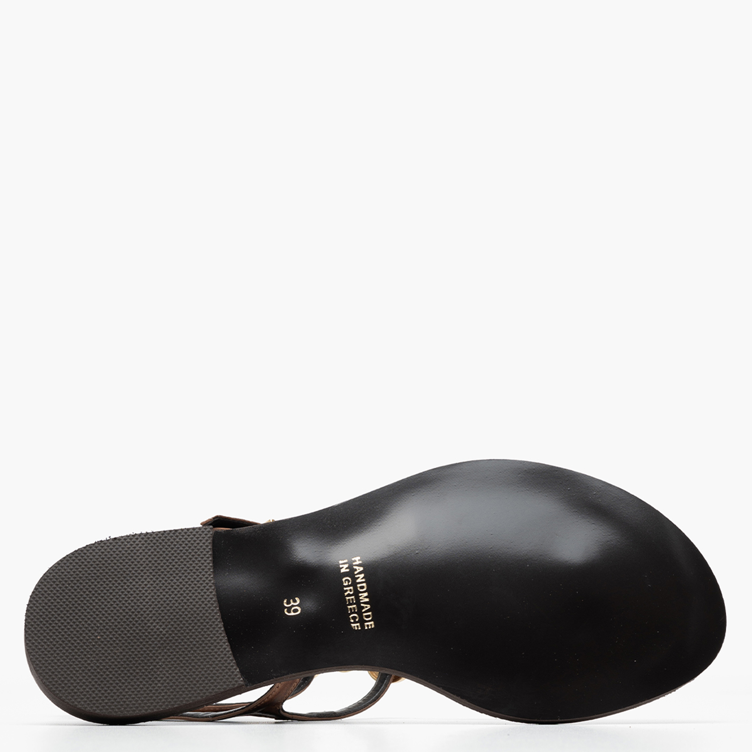 Women Flats K.070 Brown Leather MAKIS KOTRIS Women Flats K.070 Brown Leather MAKIS KOTRIS