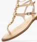 Γυναικεία Flats K.070 Χρυσό Δέρμα Makis Kotris Γυναικεία Flats K.070 Χρυσό Δέρμα Makis Kotris