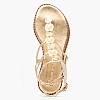 Γυναικεία Flats K.070 Χρυσό Δέρμα Makis Kotris Γυναικεία Flats K.070 Χρυσό Δέρμα Makis Kotris