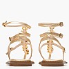 Γυναικεία Flats K.070 Χρυσό Δέρμα Makis Kotris Γυναικεία Flats K.070 Χρυσό Δέρμα Makis Kotris