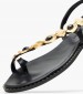 Γυναικεία Flats K.080 Μαύρο Δέρμα Makis Kotris