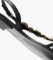 Γυναικεία Flats K.080 Μαύρο Δέρμα Makis Kotris